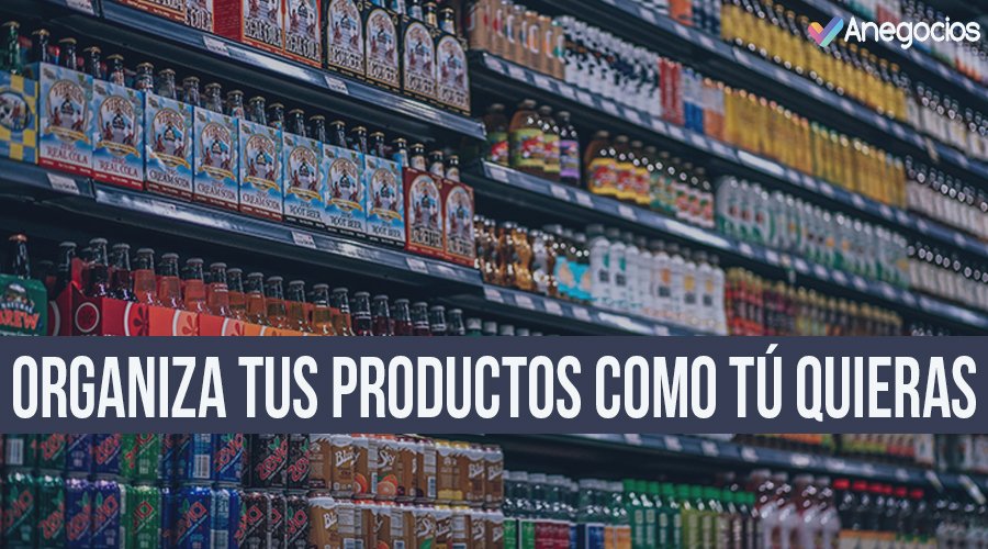 software punto de venta ordenar productos